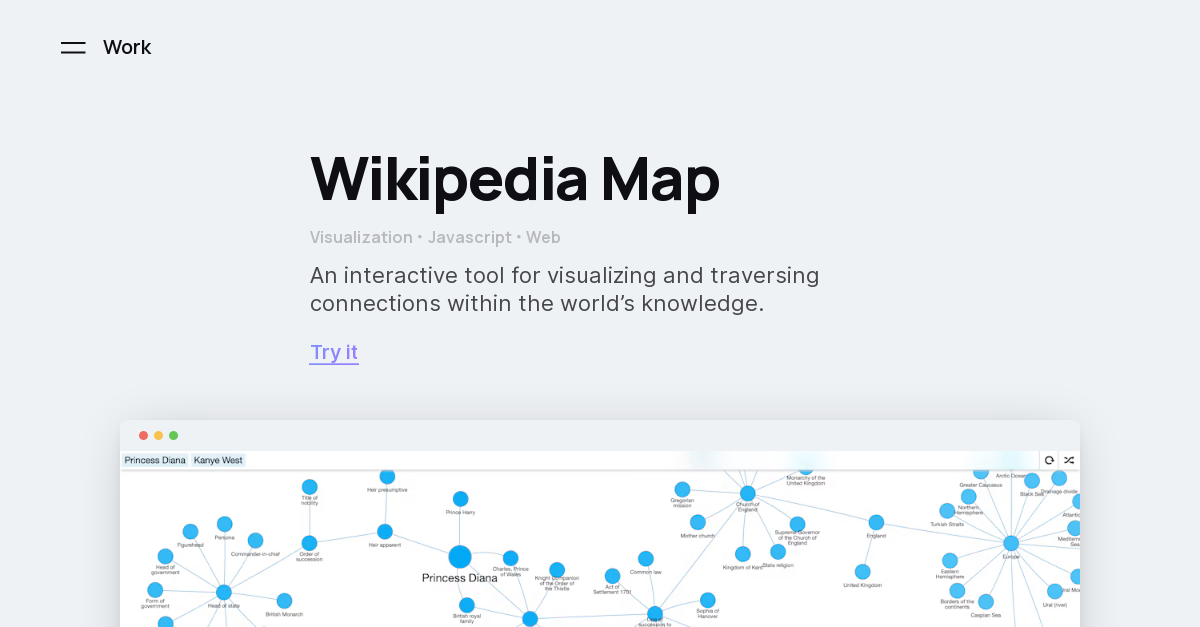 Wikipedia Map | Luke Deen Taylor